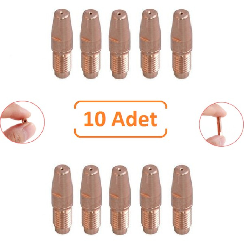 Niweld Mıg Kaynak Kontak Memesi M8X30 1.0 mm Kaynak Makineleri Fiyatı