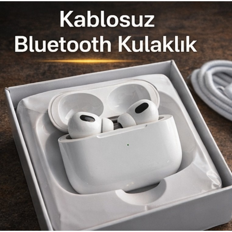 NIXCON Pro Kablosuz Bluetooth Kulaklık Anc Tws Şarj Kutulu Dokunmatik Air Uyumlu - Beyaz Bluetooth Kulaklık Fiyatı
