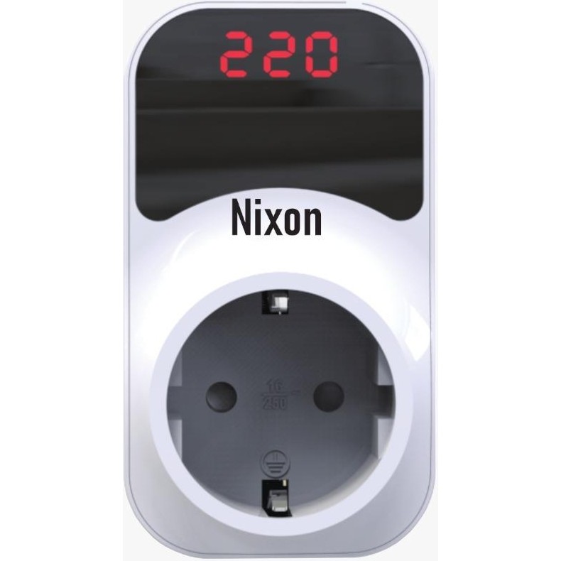Nixon Premium Serisi 150/280V 16 Amper Ayarlanabilir Gerilim ve Voltaj Korumalı Dijital Ekranlı Priz Diğer Fiyatı