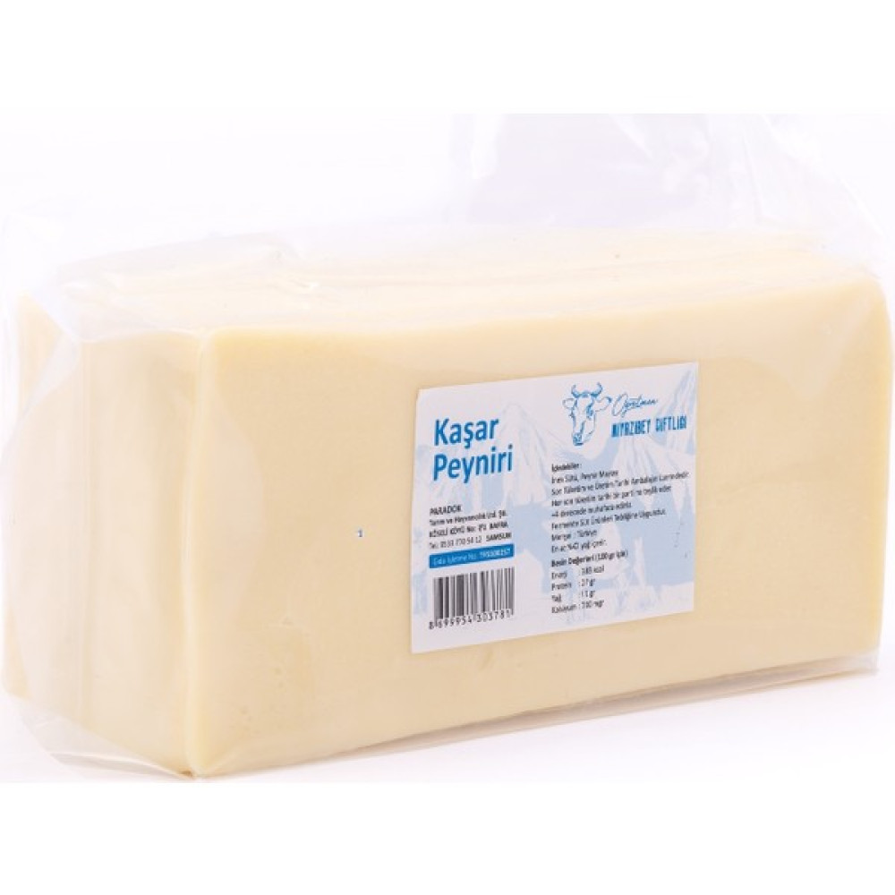 NiyaziBey Çiftliği Doğal Taze Kaşar Peynir 1 kg Diğer Fiyatı