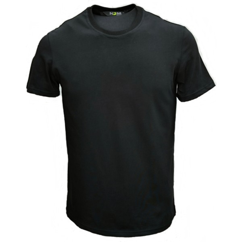 Njm Sport Wear T-Shirt Siyah Kaliteli Pamuk KUMAŞI100% Regular Fit Bisiklet Yaka Erkek T-shirt Fiyatı