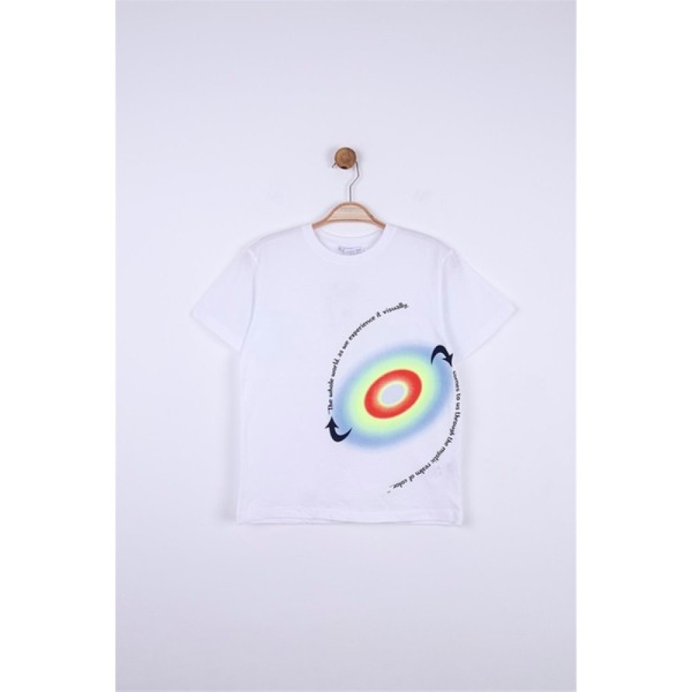 Nk Kids Erkek Çocuk Mistik Desen Kısa Kol Tshirt Kız Çocuk Gömlek Fiyatı