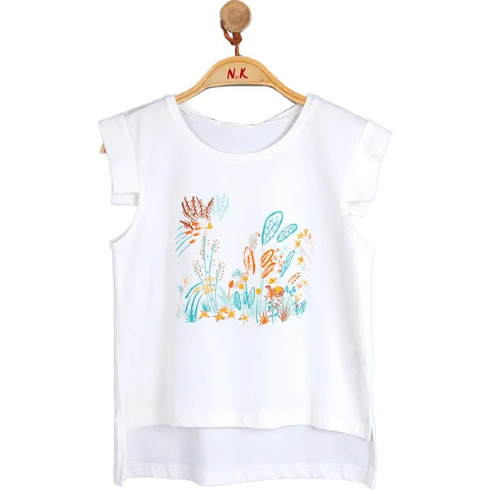 Nk Kids Kız Çocuk T-Shirt Fulya Baskılı Ekru 10 Yaş Ekru Kız Çocuk Sweatshirt Fiyatı