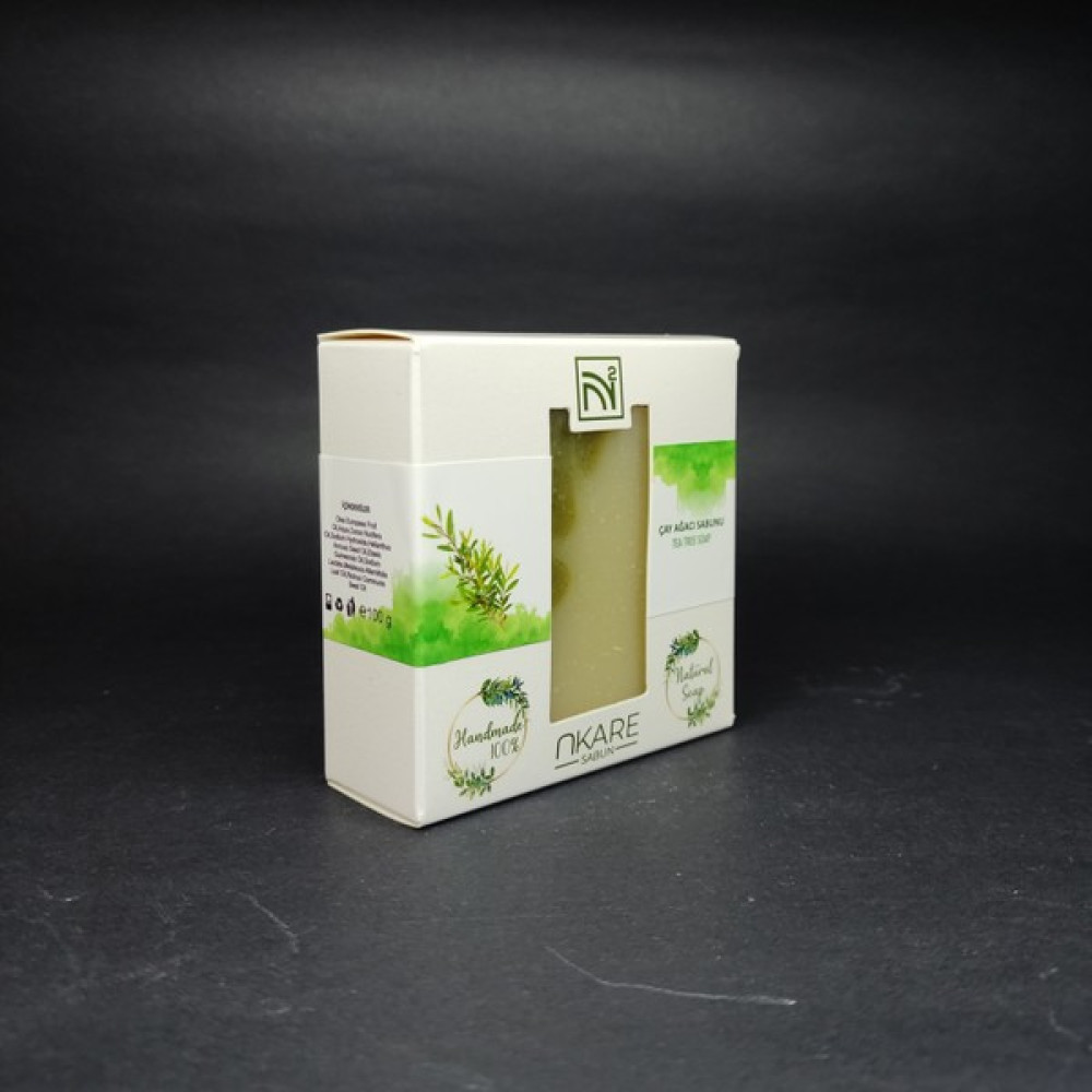 Nkare Çay Ağacı Yağlı Sabun 100 G Sivilce Sabunu - Tea Tree Soap - Sabunlar Sabunlar Fiyatı