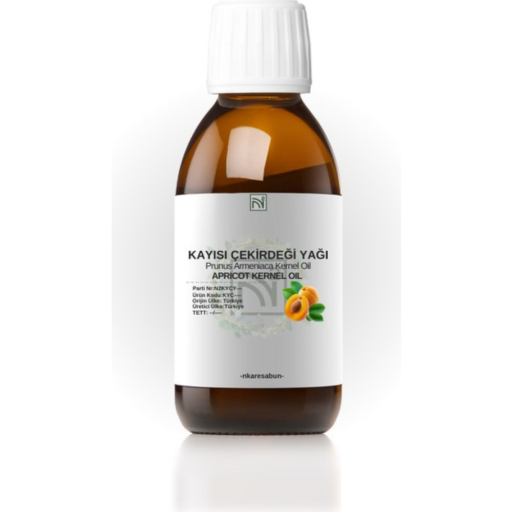Nkare Kayısı Çekirdeği Yağı %100 Saf Doğal Soğuk Sıkım Yağı 20 ml Bitkisel Yağlar Fiyatı