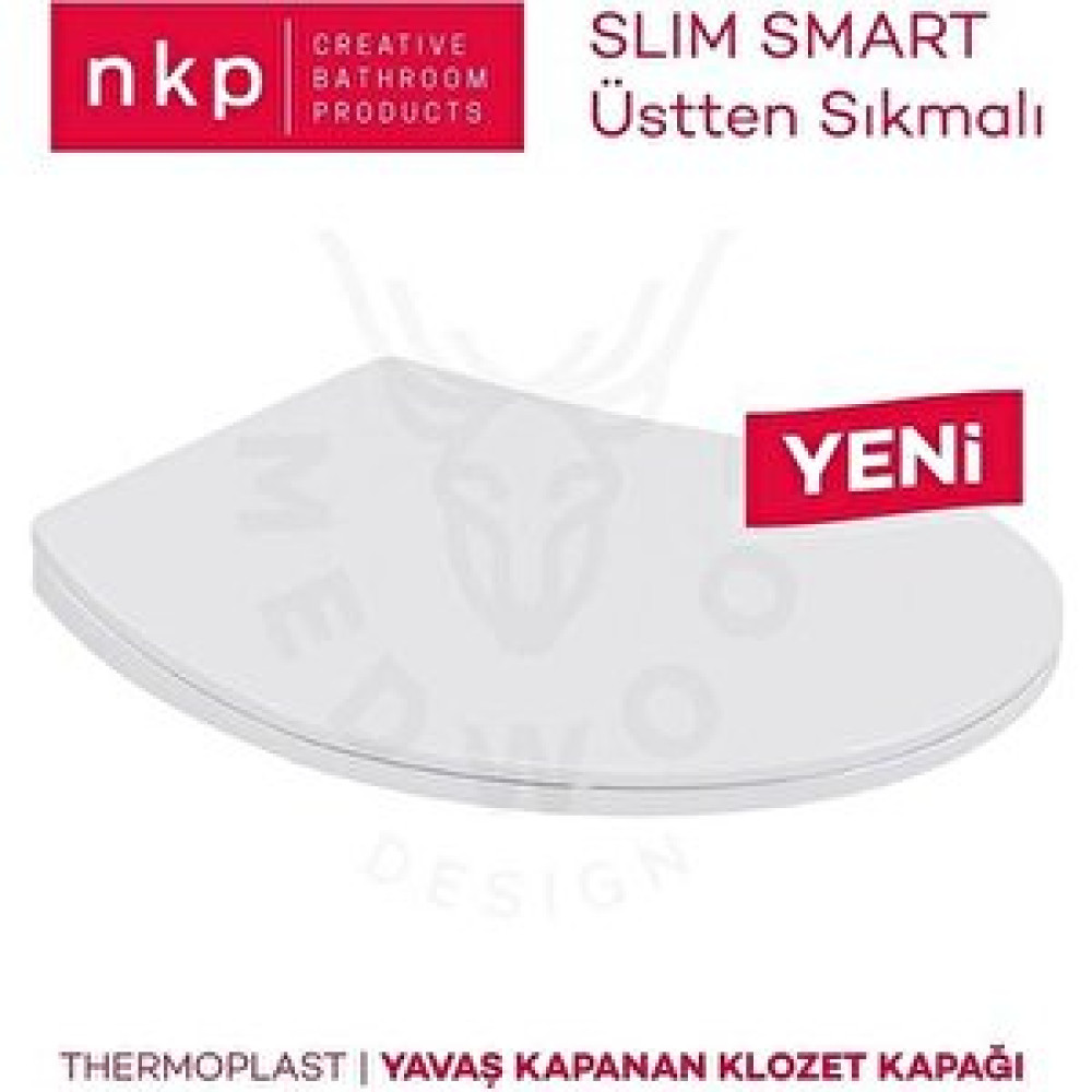 Nkp Slim Smart Thermoplast Yavaş Kapanan Klozet Kapağı 0302 Klozet Kapağı Fiyatı