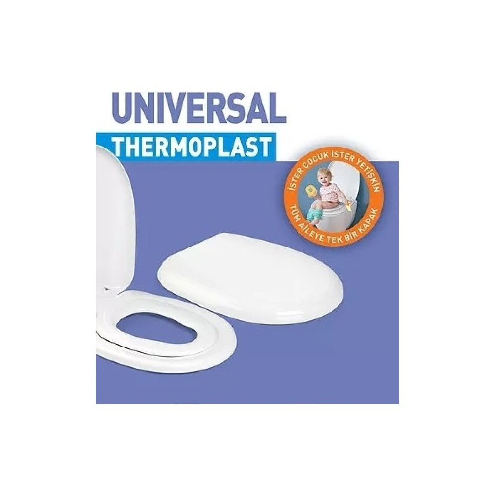 Nkp Thermoplast Çocuk Yetişkin Amortisörlü Yavaş Kapanan Klozet Kapağı 0340 Klozet Kapağı Fiyatı
