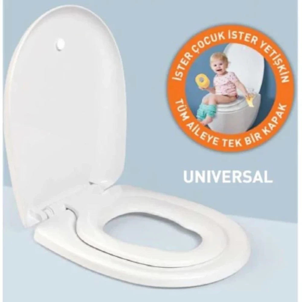 Nkp Universal Cocuk Adaptorlu Softclose Klozet Kapak Orjınal Urun Klozet Fiyatı