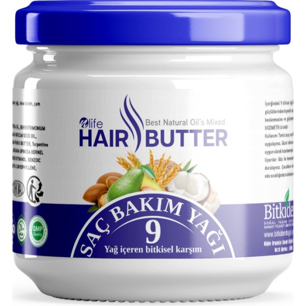 Nlife Hair Butter Saç Bakım Kremi 9 Bitkisel Yağ Karışımı 190 Ml - 1 Şampuan ve Saç Kremi Fiyatı