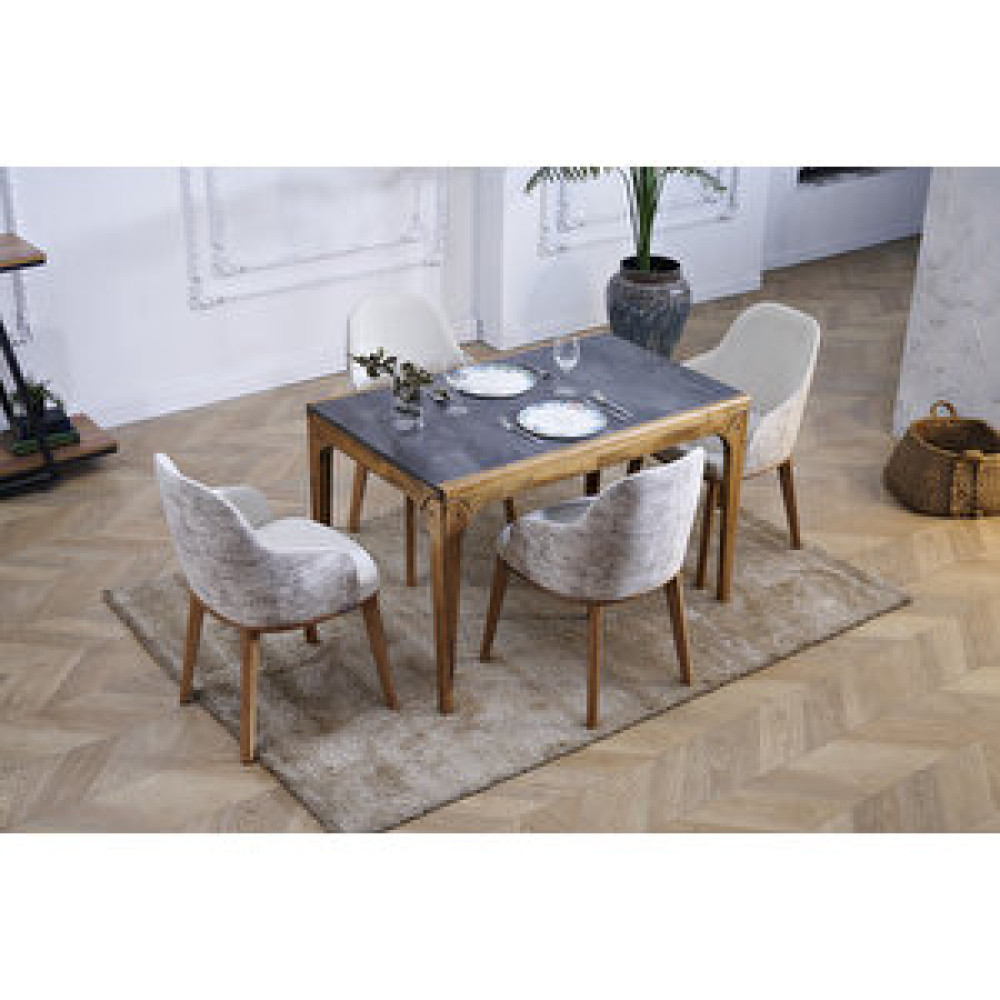 Nmoda Artuka  ve  Arya Mutfak Masa Takımı 80x80 cm Yemek & Mutfak Masası Fiyatı