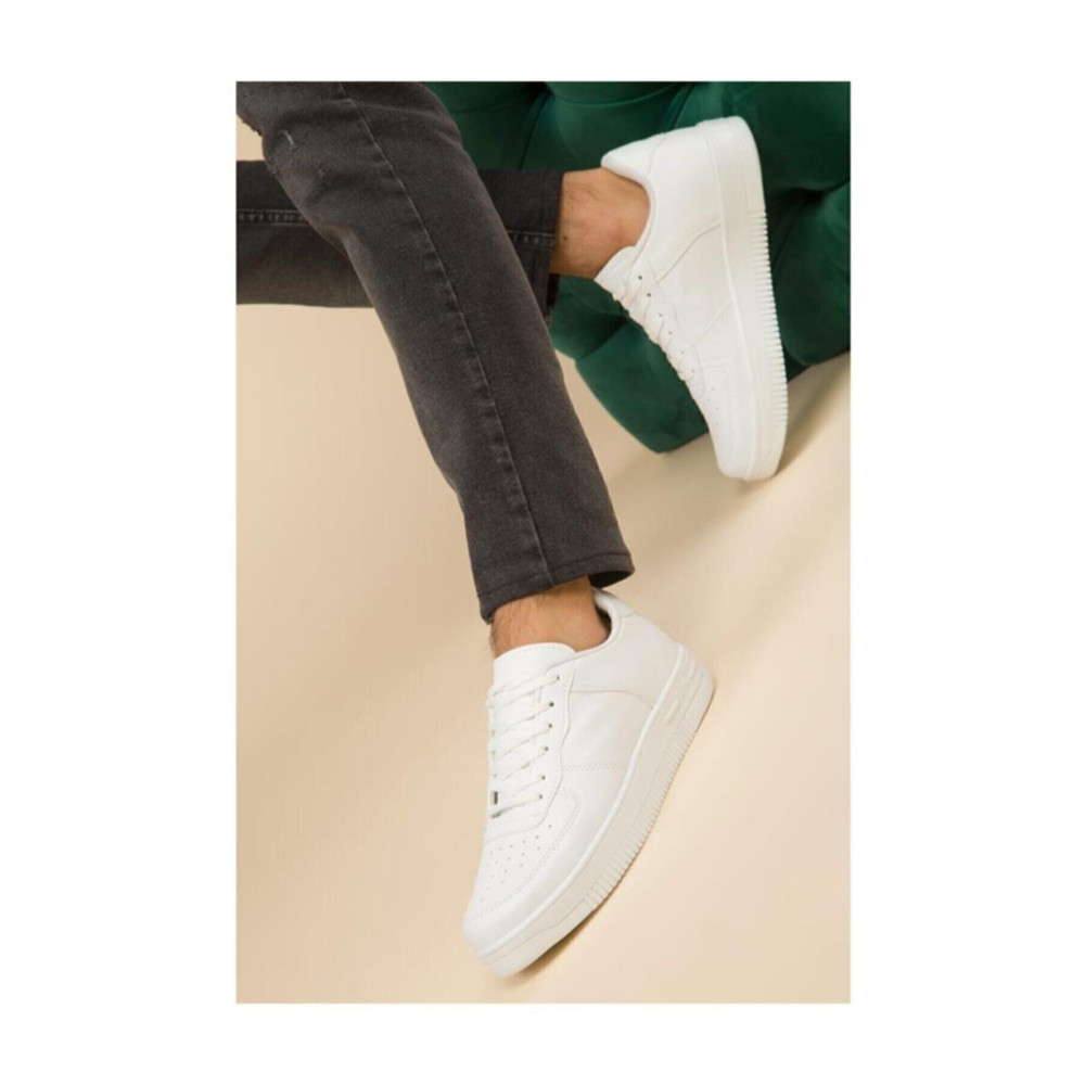 Nmoda Unisex Beyaz Spor Ayakkabı Günlük Sneakers 42 Beden Spor Ayakkabı Fiyatı