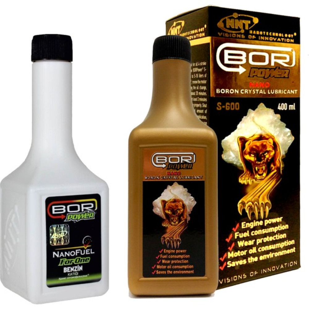 Nnt Bor Power Bor Power S-600 Gold (400ML) + Benzin Katkısı (200ML) Motor Yağı Fiyatı