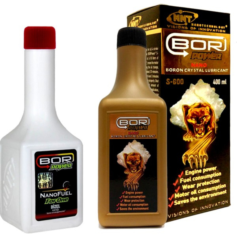 Nnt Bor Power Bor Power S-600 Gold (400ML) + Dizel Katkısı (200ML) Motor Yağı Fiyatı