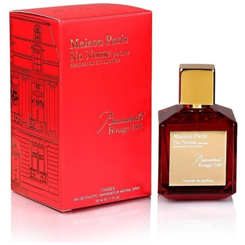 No Nome Maison Paris Baccaratt Rouge 540 Parfüm 50 ml Kadın Parfümleri Fiyatı