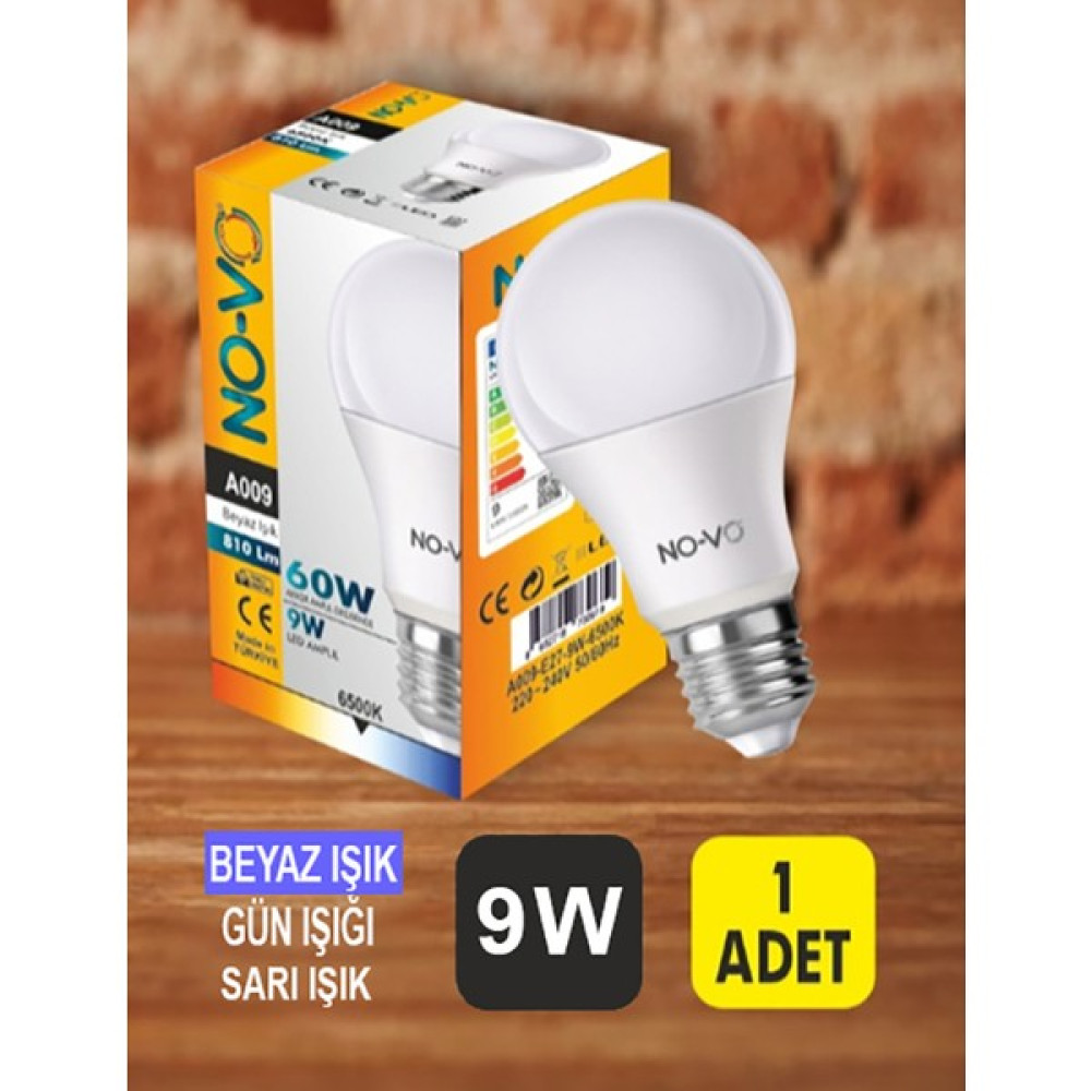 No-Vo LED Ampul - Beyaz Led Aydınlatmalar Fiyatı