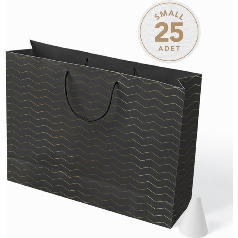 No1 25'li Klasik Seri Kraft Çanta - Siyah - 37x25x11 Cm Oto Boyaları Fiyatı