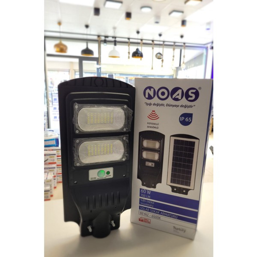Noas 60W Solar Sokak Armatür Oto Boyaları Fiyatı