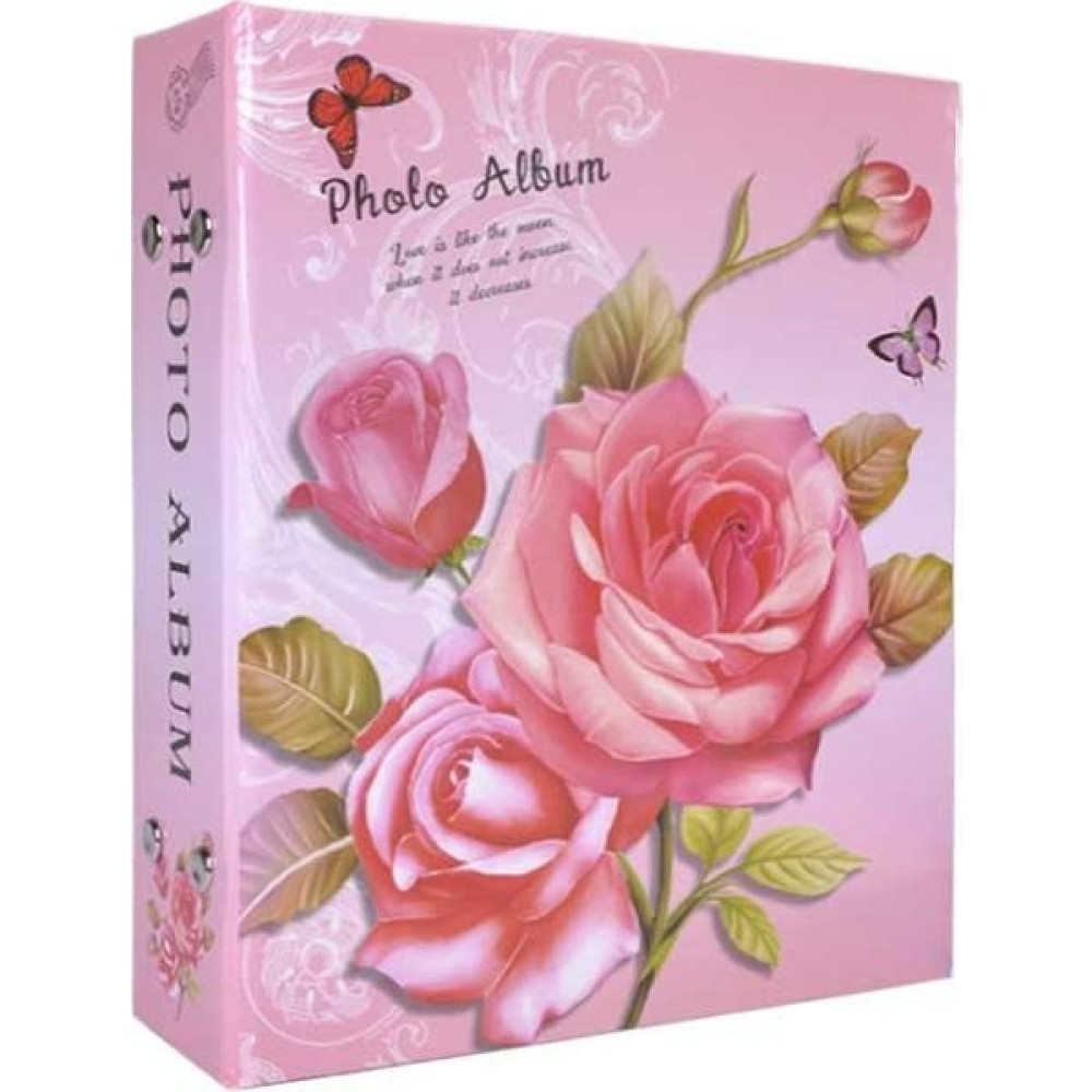 Nobbystar 100'LÜK Pembe Çiçek Desenli 13 x 18 cmCM Fotoğraf Albümü Resim & Fotoğraf Çerçevesi Fiyatı