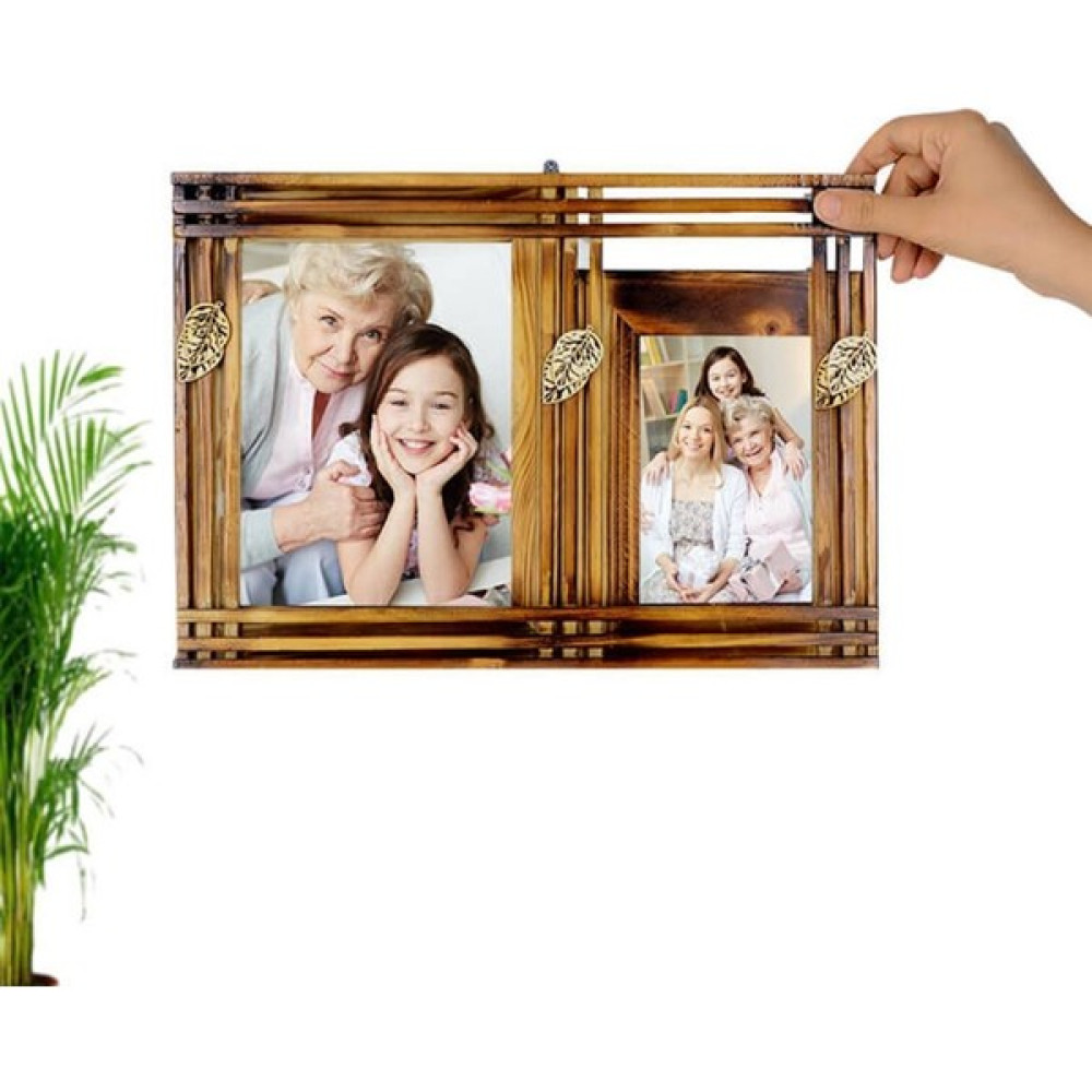 Nobbystar 2'li 10X15 ve 15X21 Bambu Ahşap Fotoğraf Çerçevesi Resim & Fotoğraf Çerçevesi Fiyatı