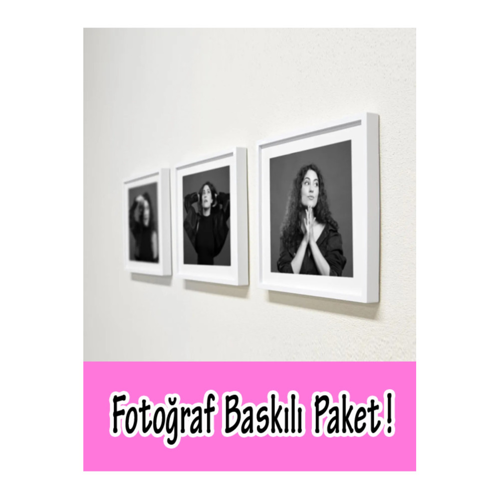 Nobbystar Sök Tak Kare Çerçeve Beyaz(3 ADET)fotoğraf Baskılı) Resim & Fotoğraf Çerçevesi Fiyatı