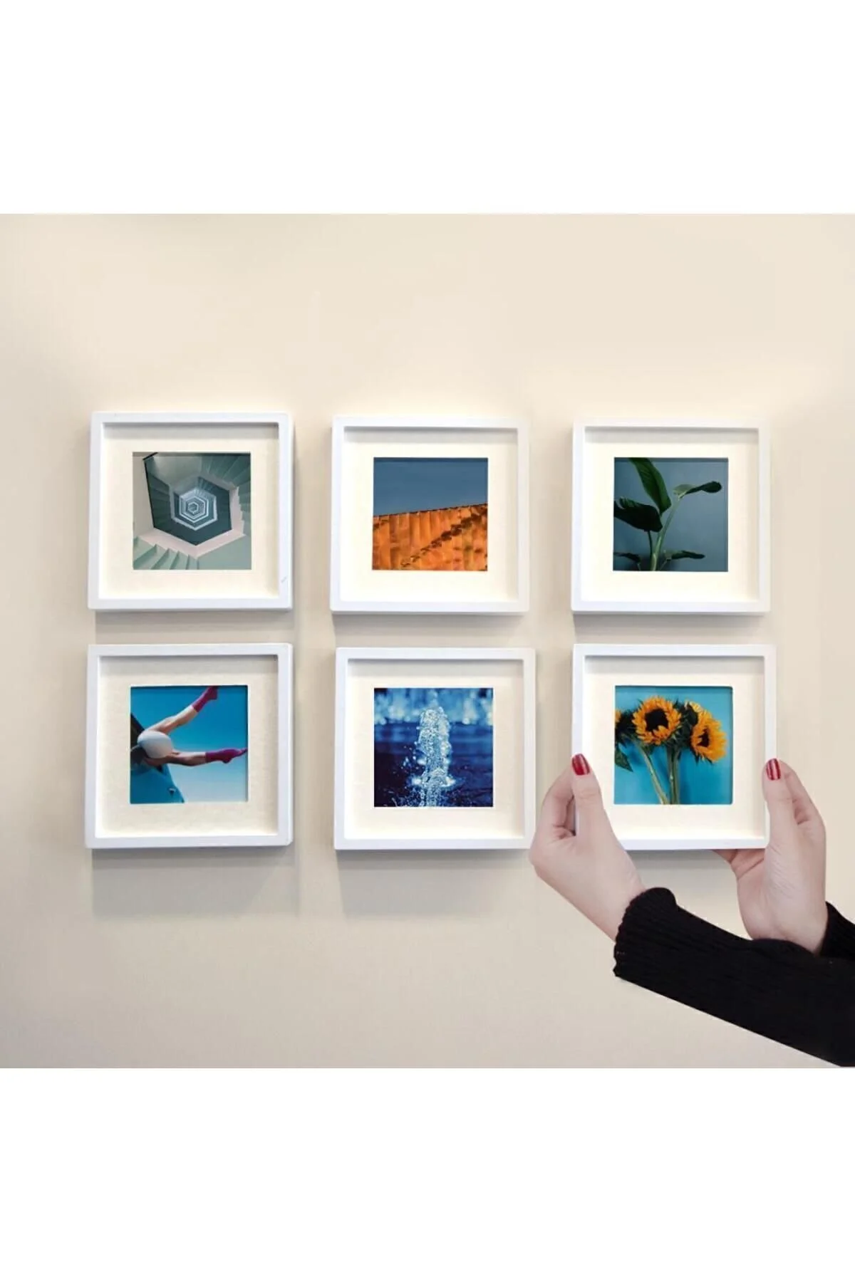 Nobbystar Yapışkanlı Sök-Tak Paspartulu Beyaz 14x14cm POLA Kare Fotoğraf Çerçevesi - 6lı Paket" Resim & Fotoğraf Çerçevesi Fiyatı