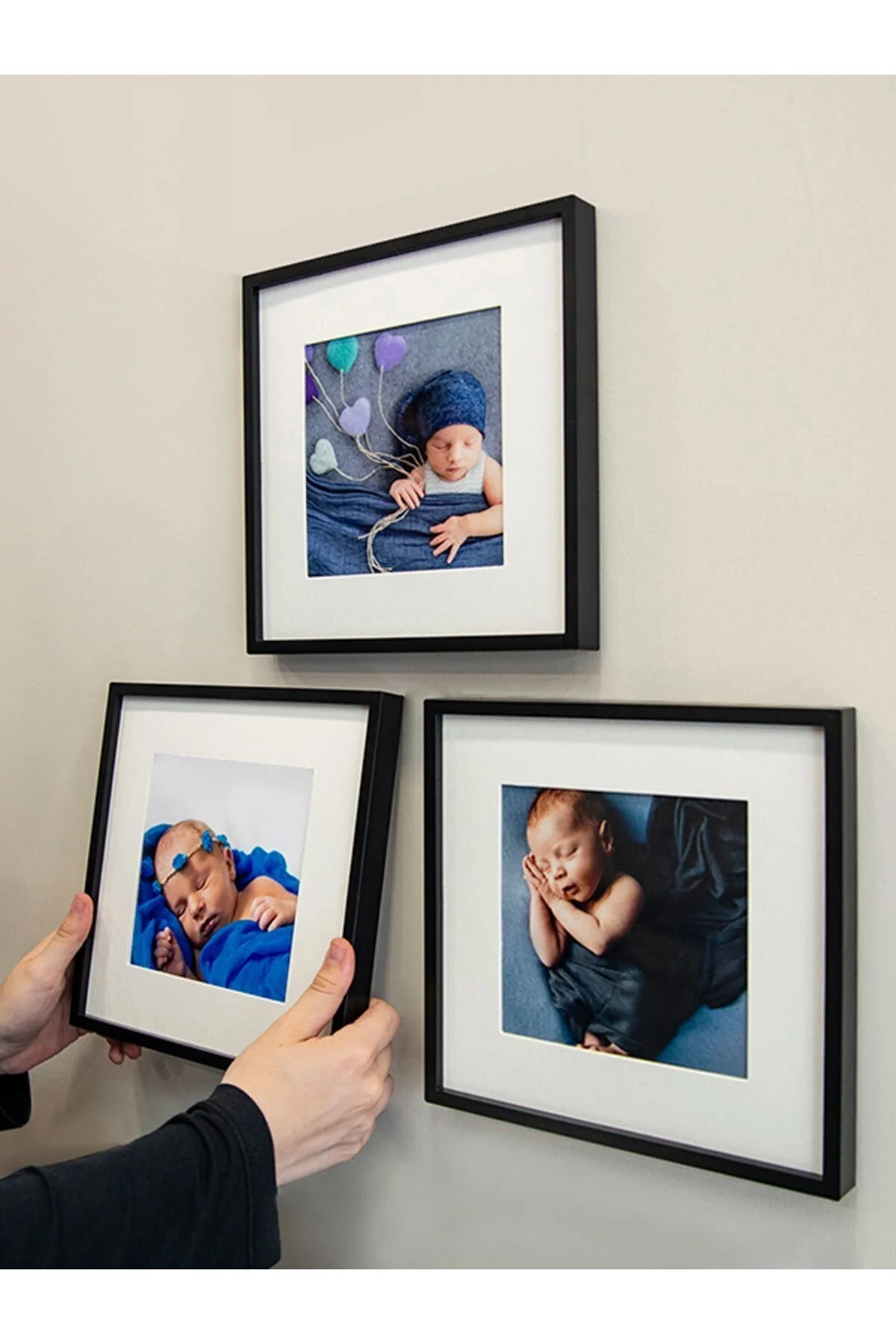 Nobbystar Yapışkanlı Sök-tak Paspartulu Siyah 21x21cm Kare Fotoğraf Çerçevesi - 3lü Paket" Resim & Fotoğraf Çerçevesi Fiyatı