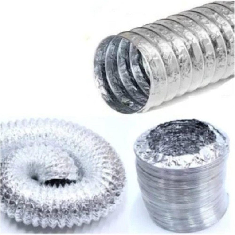 Nobel Alüminyum Aspiratör Borusu 127MM Boy 2 mt Nalburiye & Hırdavat Fiyatı