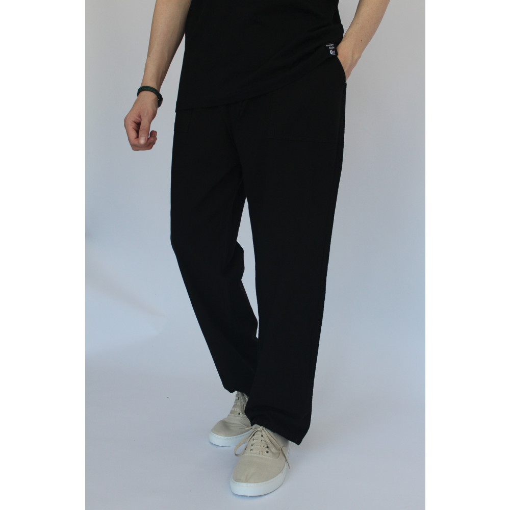 nobility jean Unisex Yazlık Beli Lastikli Keten Pantolon Rahat Kalıp Pamuklu Serin Tutan Keten Pantolon 58 Beden Kadın Pantolon Fiyatı