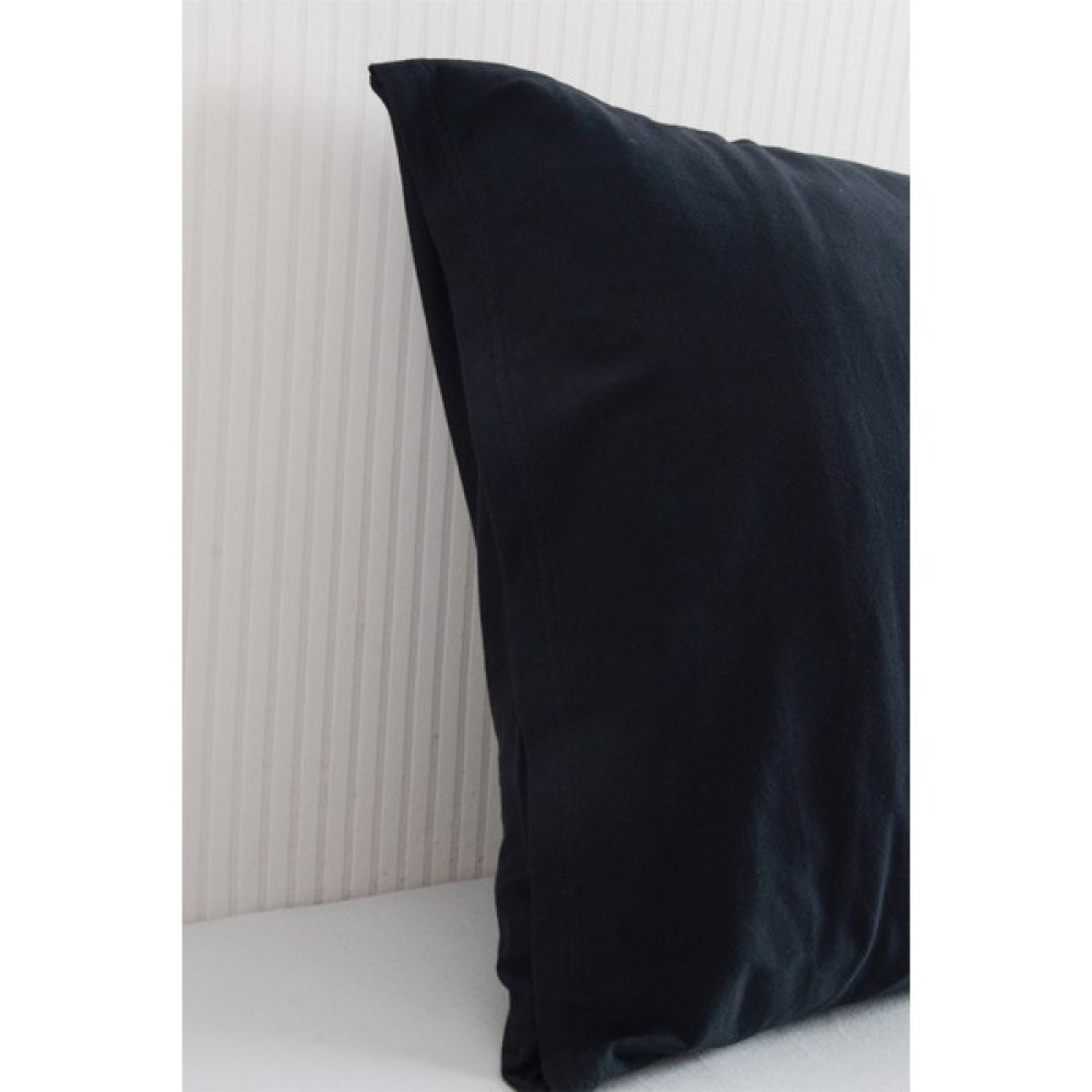 Noblanc Yastık Kılıfı Siyah Kapaklı 1'li Paket (50X70 Cm) - 50x70 Yastık Kılıfı Fiyatı