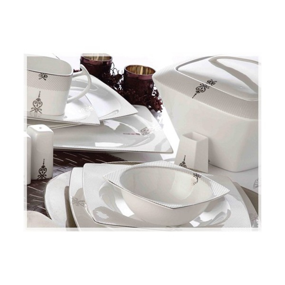 Noble Life Crown 602 86 Parça Bone China Yemek Takımı - 12341 Yemek Takımı Fiyatı
