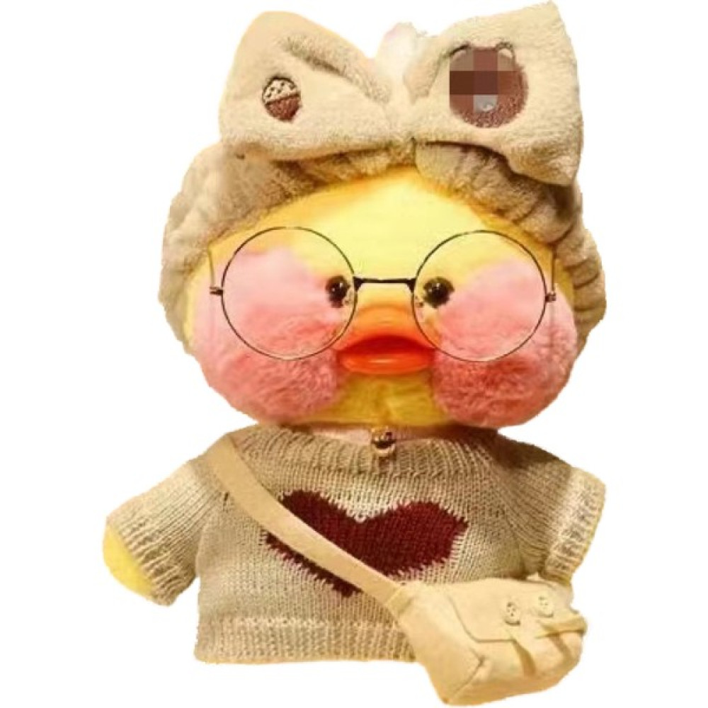 Nobrand Hyaluronik Asit Ördek Küçük Sarı Ördek Peluş Oyuncak Bebek Net Kırmızı Ördek Lalafanfan Kafe Mimi (Yurt Dışından) - 30厘米（0.3kg） - 30cm Peluş Oyuncaklar Fiyatı
