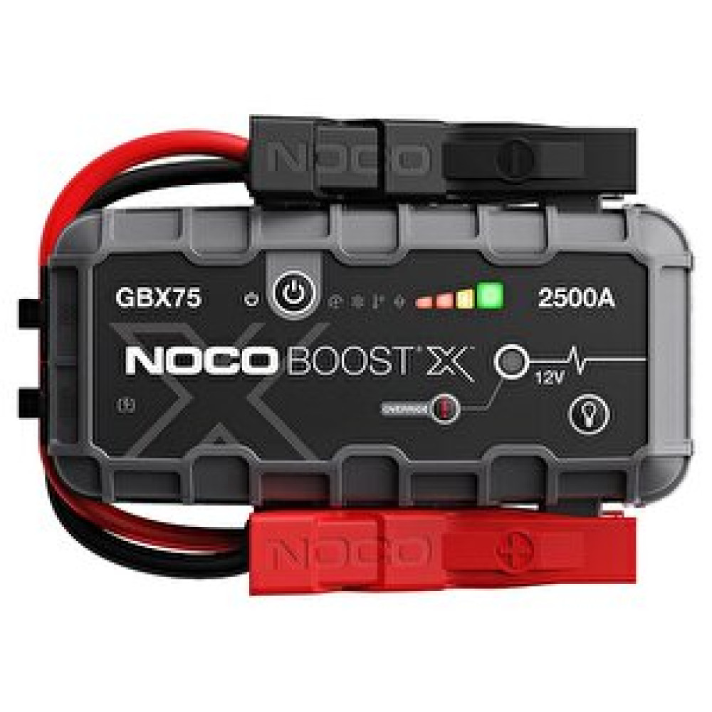 Noco Gbx75 12v 2500amp Ultrasafe Lityum Akü Takviye + Powerbank + Led Lamba Akü Takviye Kablosu Fiyatı