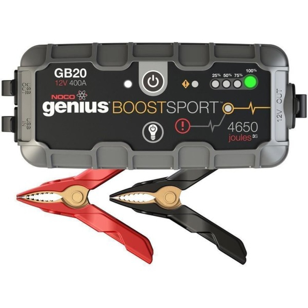 Noco Genius GB20 12V 400AMP Ultrasafe Lityum Akü Takviye + Powerbank + LED Lamba Akü Şarj Edici Fiyatı