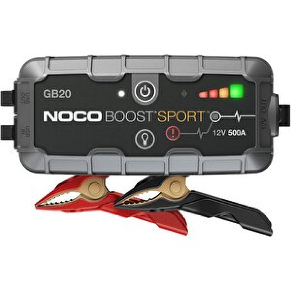 Noco Genius Gb20 12v 500amp Ultrasafe Lityum Akü Takviye + Powerbank + Led Lamba Akü Takviye Kablosu Fiyatı
