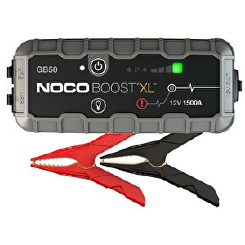 Noco Genius Gb50 12v 1500amp Ultrasafe Lityum Akü Takviye + Powerbank + Led Lamba Akü Takviye Kablosu Fiyatı