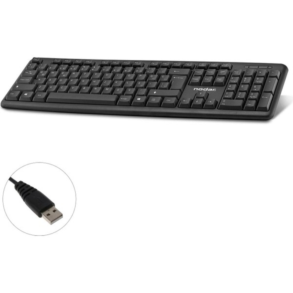 Nodar Kablolu Klavye Q Nodar ND-816 Oyuncu Klavyesi Fiyatı