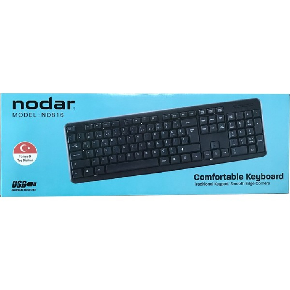 Nodar ND816/20 Standart Q Klavye Oyuncu Klavyesi Fiyatı