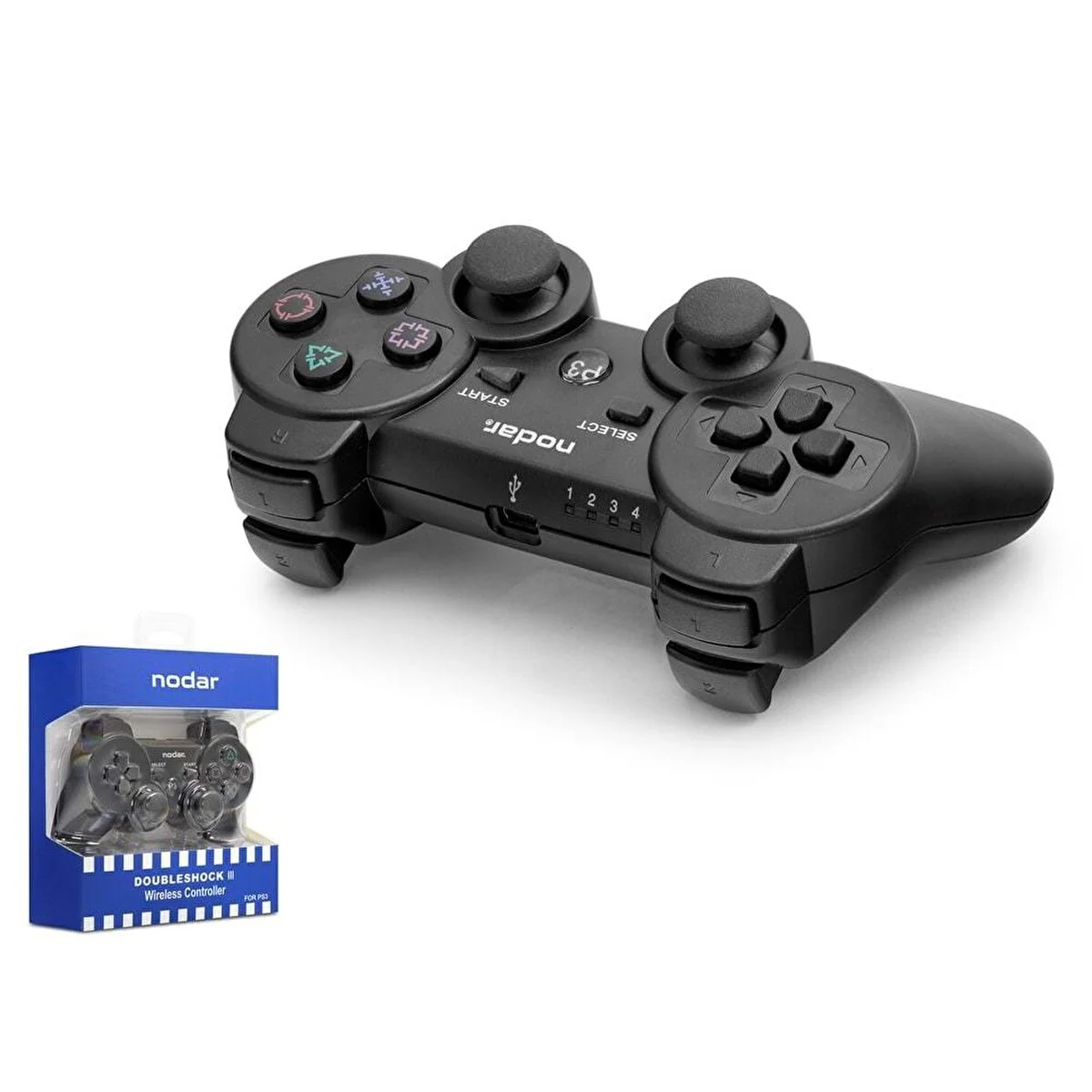 Nodar Ps3 Kablosuz Gamepad Nodar Nd600 - Siyah Diğer Fiyatı