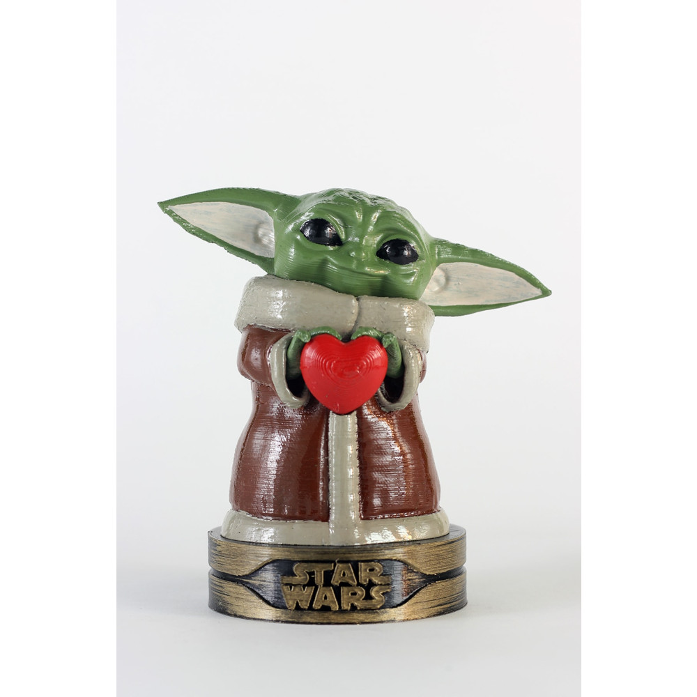 NOK KONSEPT Baby Yoda Figürü - Kalpli Star Wars Grogu - The Mandalorian Aksiyon Figürleri Fiyatı