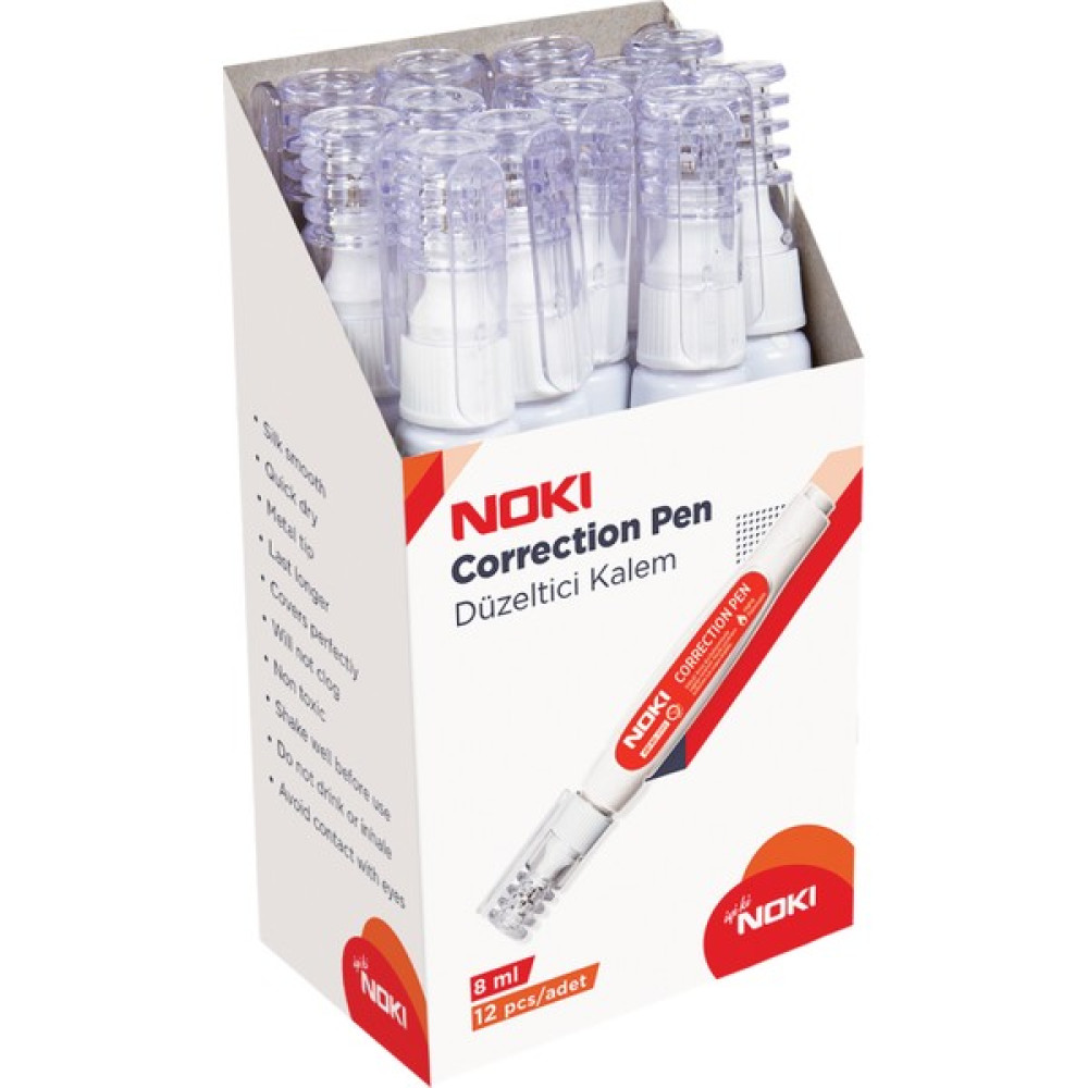Noki Kalem Tipi Sıvı Silici Daksil 41140 12'li Şerit Düzeltici Fiyatı