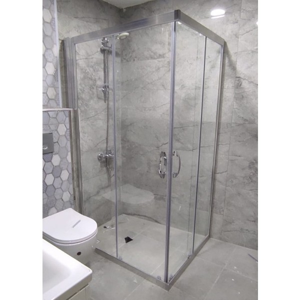 Nokta Duşakabin 90X90 Lüks Camlı Teknesiz Duşakabin ND113 Duşakabin Fiyatı