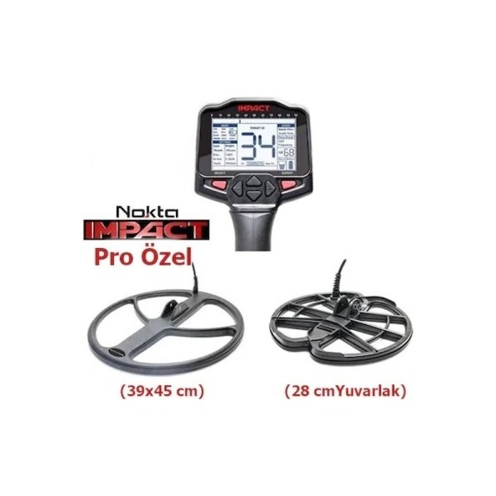 Nokta Makro Nokta Nokta&makro Impact Pro Özel Paket - Multi Frekans (5KHZ/14KHZ/20KHZ) - ( Hafif Dedektör ) Nalburiye & Hırdavat Fiyatı