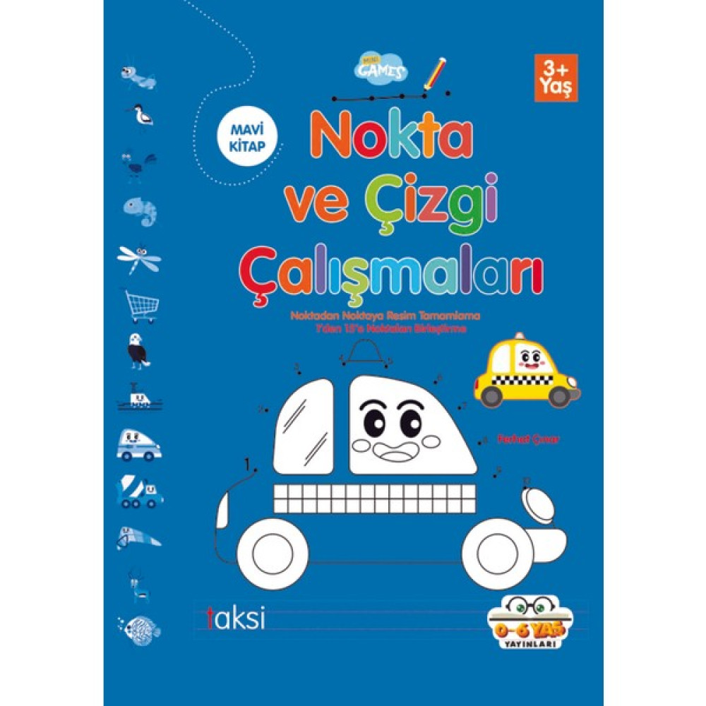 Nokta ve Çizgi Çalışmaları Mavi Kitap Zihinsel Gelişim Kitapları Fiyatı