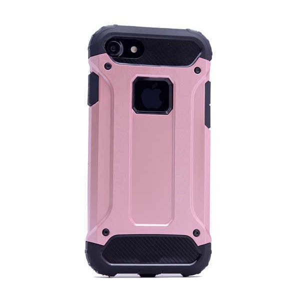 noktaks - Apple iPhone 6 - Kılıf Çift Katman Zırh Tank Crash Military Kapak - Rose Gold - T2450 Cep Telefonu Kılıfı Fiyatı