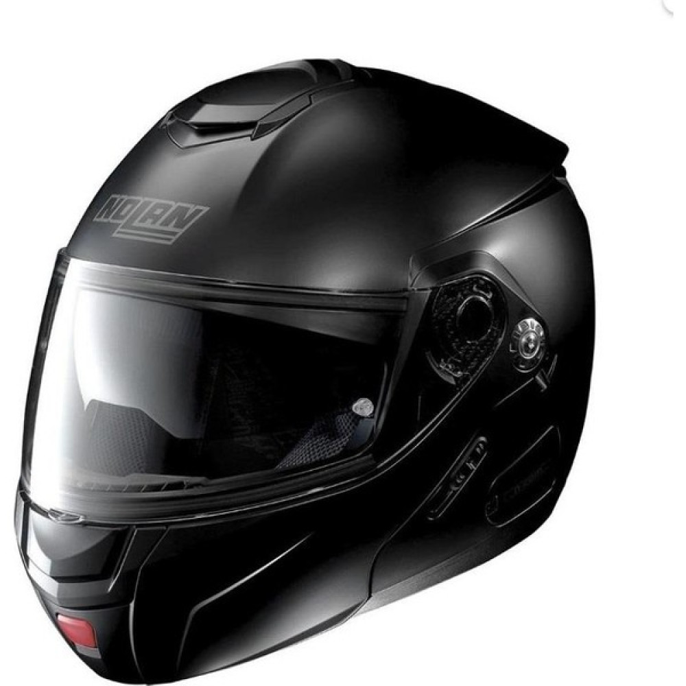 Nolan N90-2 Hıghlıne Mat Siyah Çene Açılır Kask N-Com 041 - XL Motorsiklet Kaskları Fiyatı