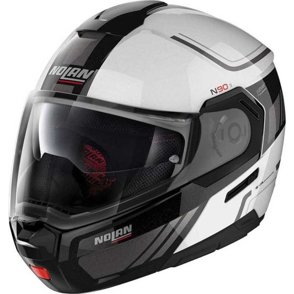 Nolan N90-3 Kask Voyager N-Com 17 - S - Gümüş - Siyah Motorsiklet Kaskları Fiyatı