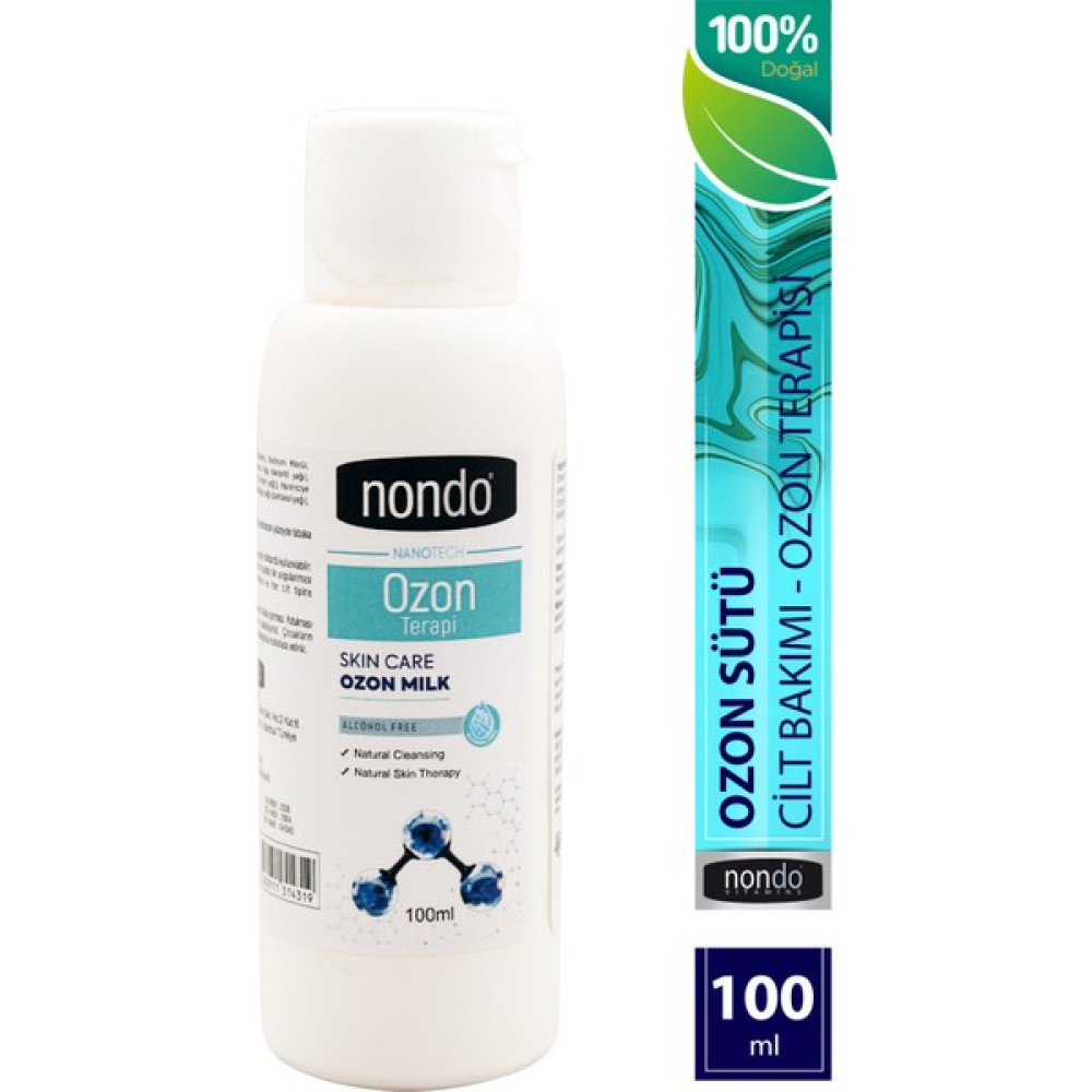 Nondo Ozon Cilt Bakım Sütü 100 ml Cilt Temizleme ve Peeling Fiyatı