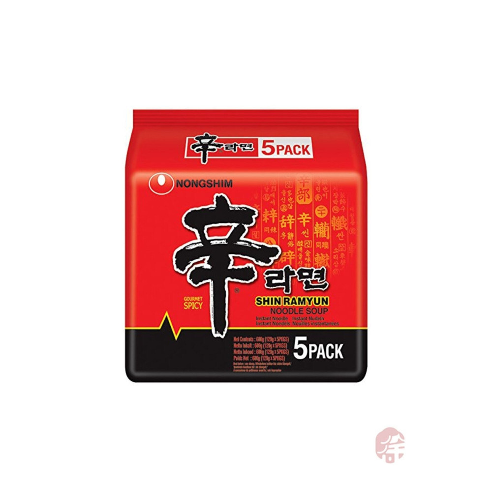nongshim Shin Ramyum Hazır Eriştesi *5 ( Shin Ramyun Noodle Soup *5) - 600g Hazır Çorba ve Bulyon Fiyatı