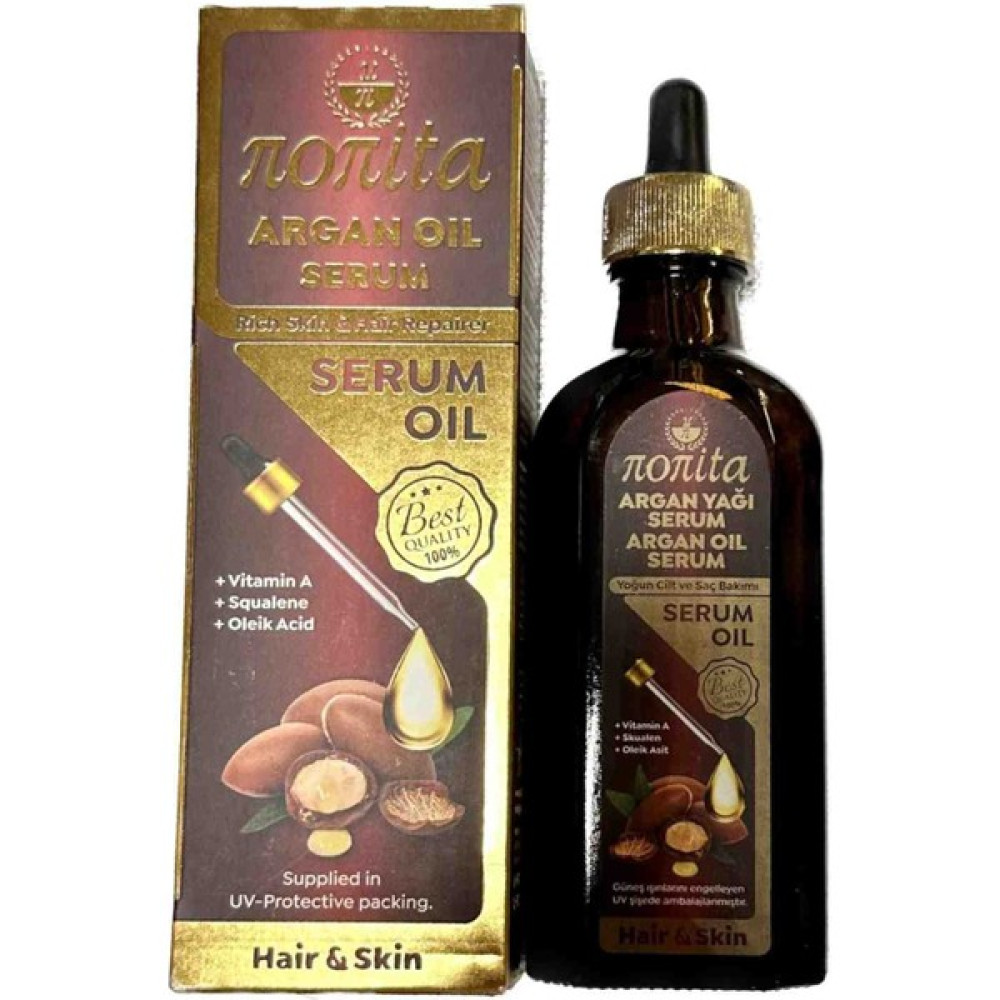 Nonita Argan Yağı Serum 100 ml - Cilt Bakım Anti-Aging / Yaşlanma Karşıtı Fiyatı