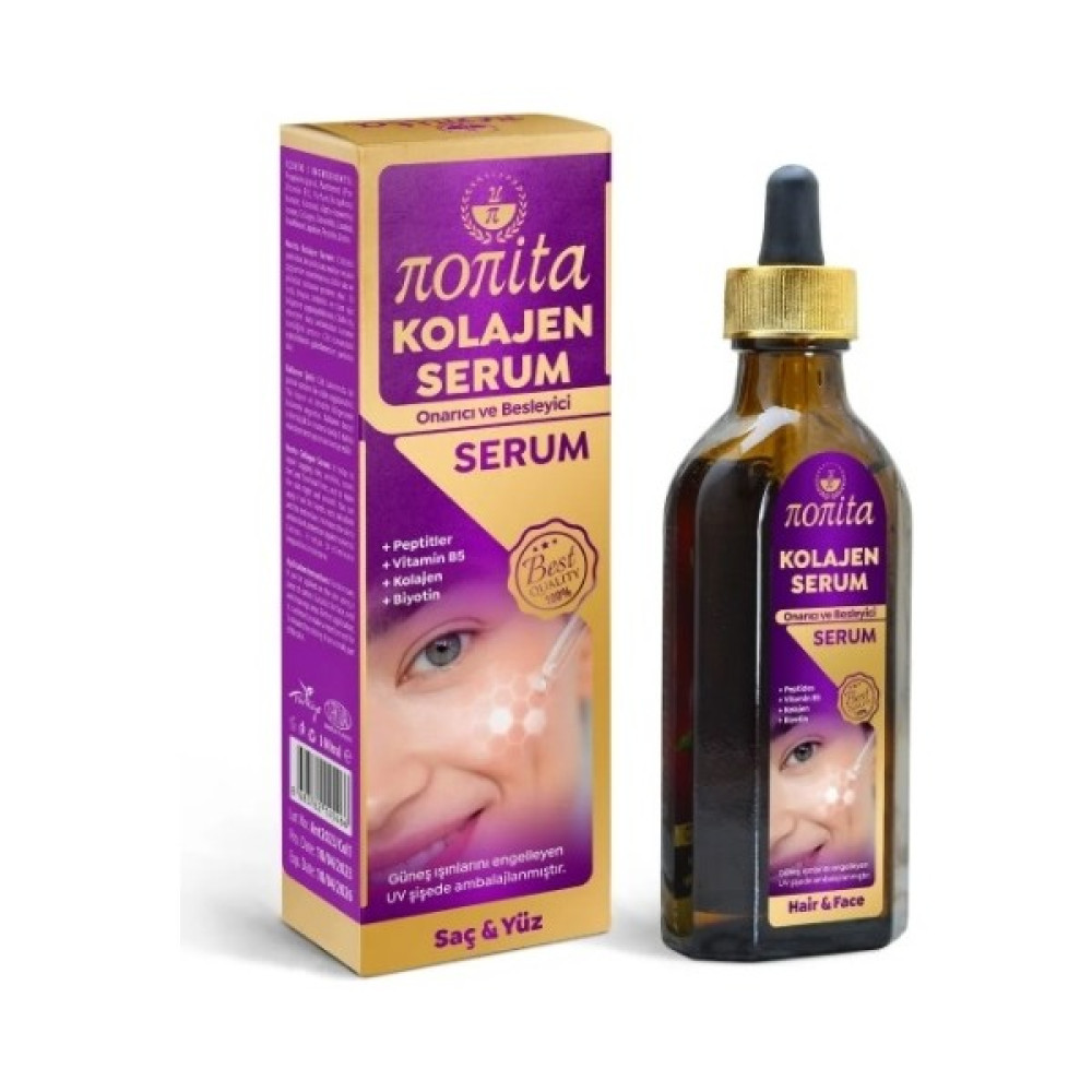 Nonita Collagen Serum 100 ml (Onarıcı ve Besleyici) Nemlendiriciler Fiyatı